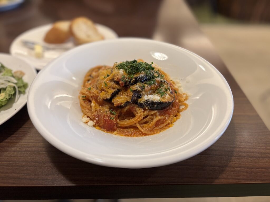 ポケットガーデン　2025年5月メニュー　パスタんランチ